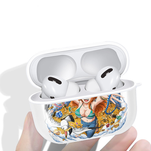 ワンピース ナミ ONE PIECE Nami 【AirPods Pro用】ハードシェル保護ケース 耐衝撃・防指紋・カラビナ付き商品仕様