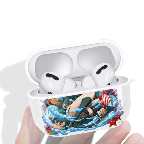 ワンピース ナミ ONE PIECE Nami 【AirPods Pro用】ハードシェル保護ケース 耐衝撃・防指紋・カラビナ付き商品仕様