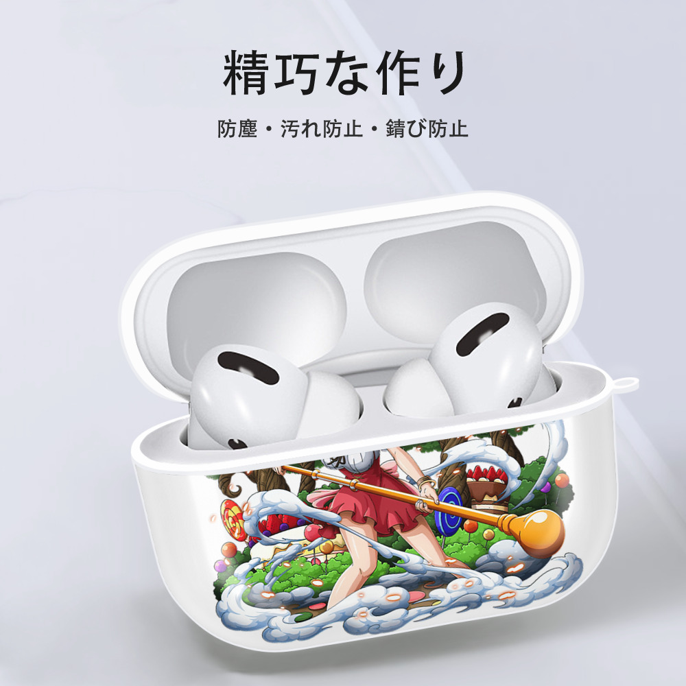 ワンピース ナミ ONE PIECE Nami 【AirPods Pro用】ハードシェル保護ケース 耐衝撃・防指紋・カラビナ付き商品仕様