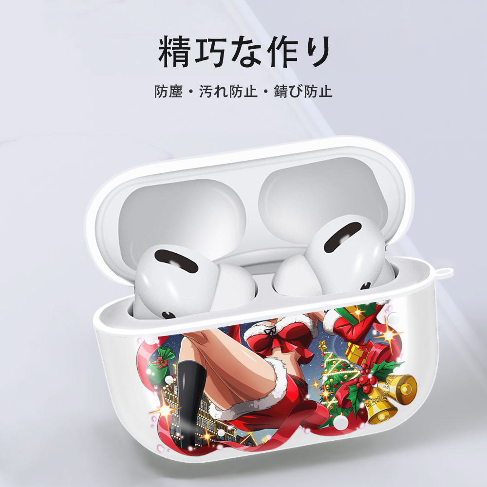 ワンピース ナミ ONE PIECE Nami 【AirPods Pro用】ハードシェル保護ケース 耐衝撃・防指紋・カラビナ付き商品仕様