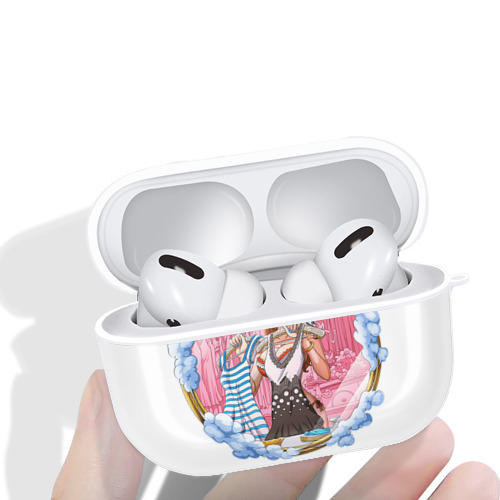 ワンピース ナミ ONE PIECE Nami 【AirPods Pro用】ハードシェル保護ケース 耐衝撃・防指紋・カラビナ付き商品仕様