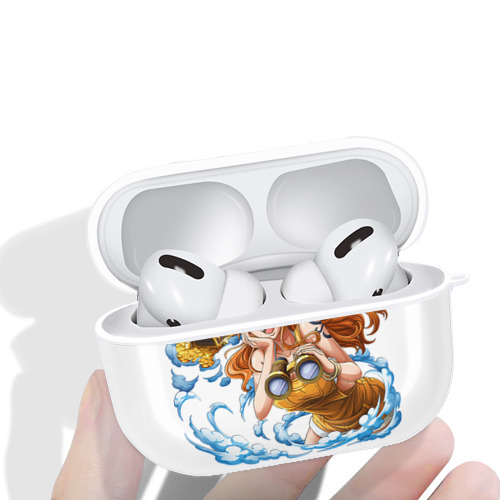 ワンピース ナミ ONE PIECE Nami 【AirPods Pro用】ハードシェル保護ケース 耐衝撃・防指紋・カラビナ付き商品仕様