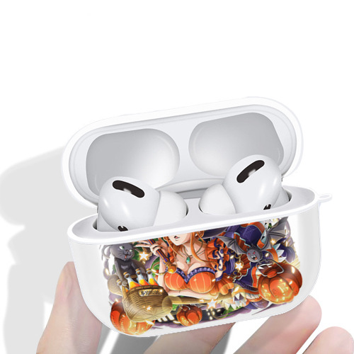 ワンピース ナミ ONE PIECE Nami 【AirPods Pro用】ハードシェル保護ケース 耐衝撃・防指紋・カラビナ付き商品仕様