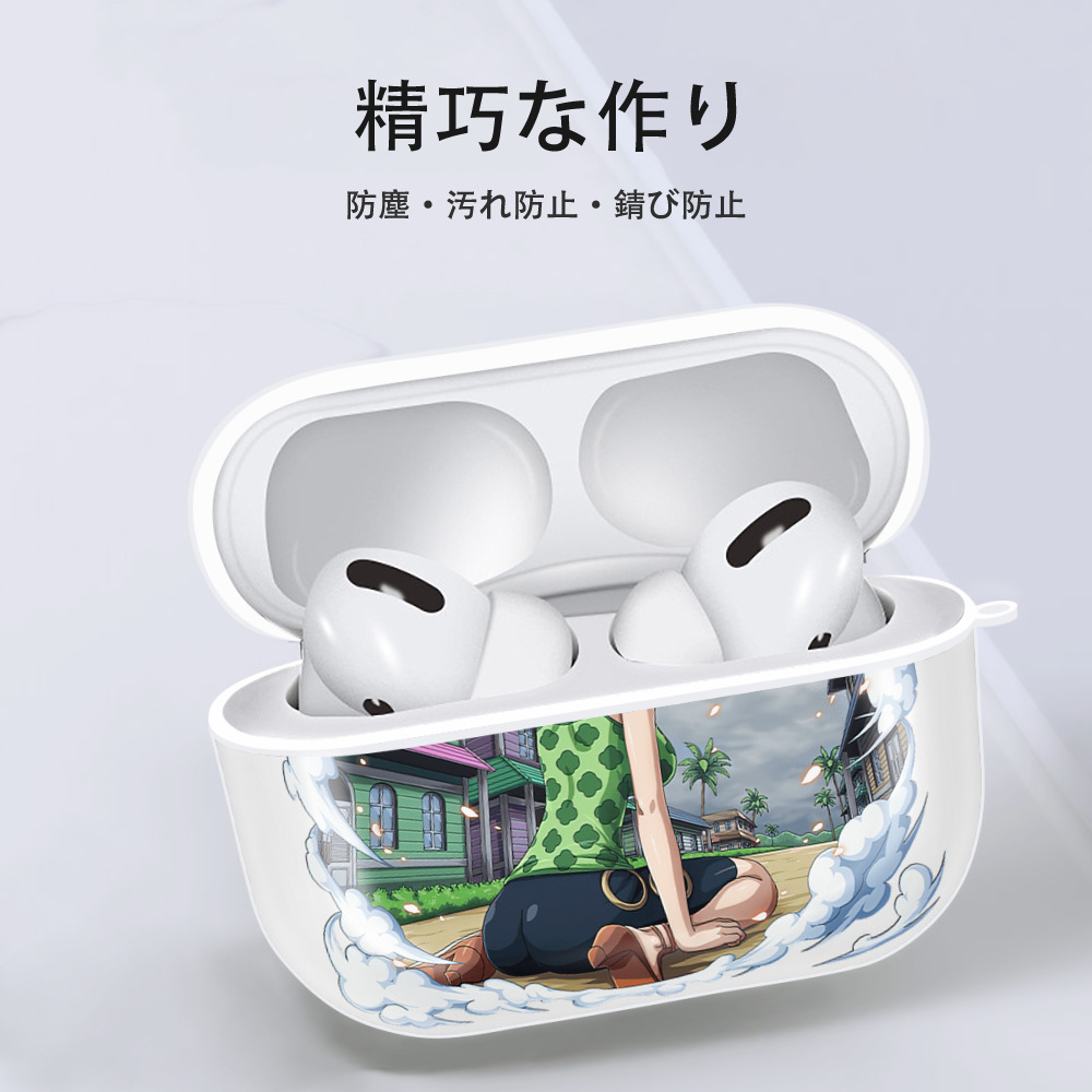 ワンピース ナミ ONE PIECE Nami 【AirPods Pro用】ハードシェル保護ケース 耐衝撃・防指紋・カラビナ付き商品仕様