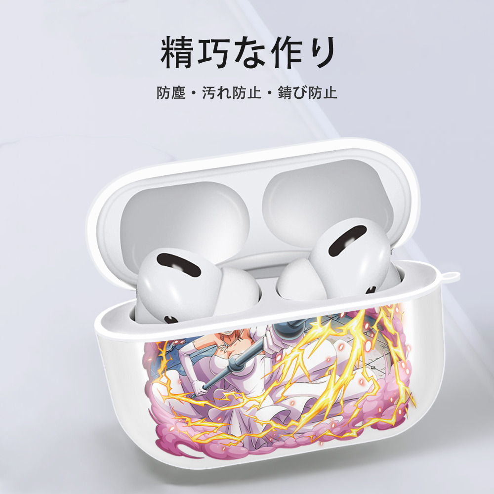 ワンピース ナミ ONE PIECE Nami 【AirPods Pro用】ハードシェル保護ケース 耐衝撃・防指紋・カラビナ付き商品仕様