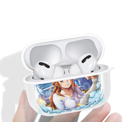 ワンピース ナミ ONE PIECE Nami 【AirPods Pro用】ハードシェル保護ケース 耐衝撃・防指紋・カラビナ付き商品仕様