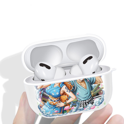 ワンピース ナミ ONE PIECE Nami 【AirPods Pro用】ハードシェル保護ケース 耐衝撃・防指紋・カラビナ付き商品仕様