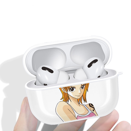 ワンピース ナミ ONE PIECE Nami 【AirPods Pro用】ハードシェル保護ケース 耐衝撃・防指紋・カラビナ付き商品仕様