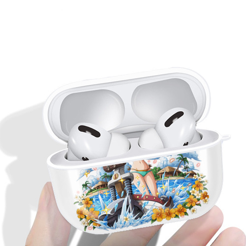 ワンピース ナミ ONE PIECE Nami 【AirPods Pro用】ハードシェル保護ケース 耐衝撃・防指紋・カラビナ付き商品仕様