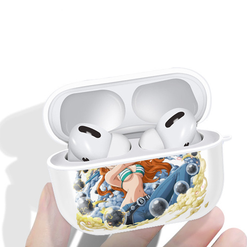 ワンピース ナミ ONE PIECE Nami 【AirPods Pro用】ハードシェル保護ケース 耐衝撃・防指紋・カラビナ付き商品仕様