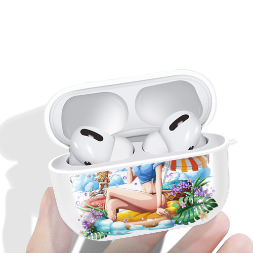 ワンピース ニコ・ロビン ONE PIECE Nico Robin 【AirPods Pro用】ハードシェル保護ケース 耐衝撃・防指紋・カラビナ付き商品仕様