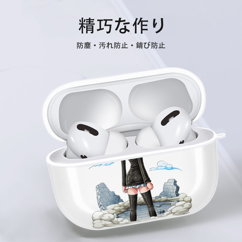 ワンピース ニコ・ロビン ONE PIECE Nico Robin 【AirPods Pro用】ハードシェル保護ケース 耐衝撃・防指紋・カラビナ付き商品仕様