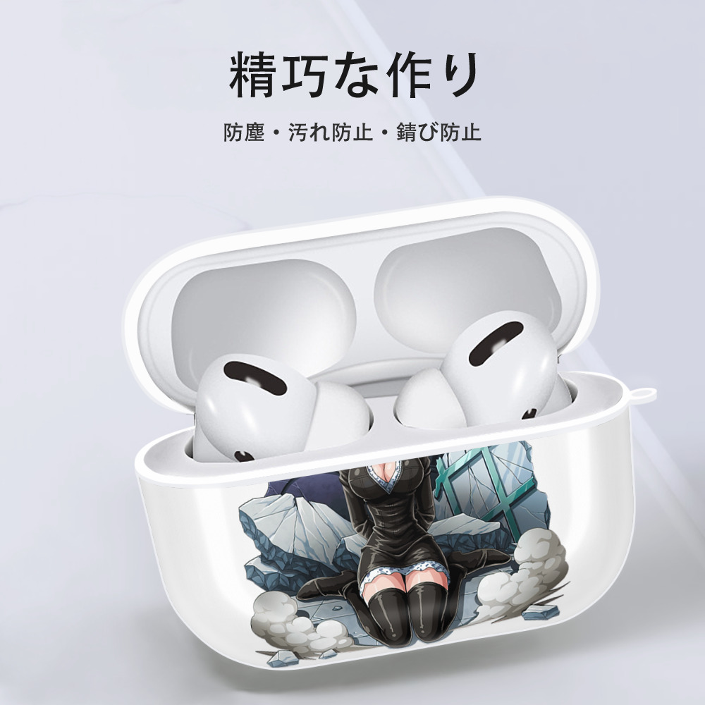 ワンピース ニコ・ロビン ONE PIECE Nico Robin 【AirPods Pro用】ハードシェル保護ケース 耐衝撃・防指紋・カラビナ付き商品仕様