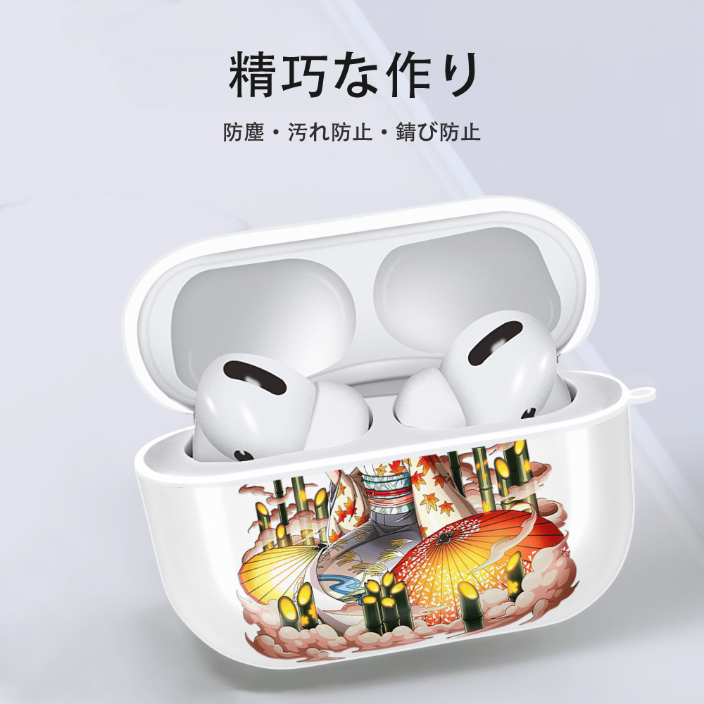 ワンピース ニコ・ロビン ONE PIECE Nico Robin 【AirPods Pro用】ハードシェル保護ケース 耐衝撃・防指紋・カラビナ付き商品仕様
