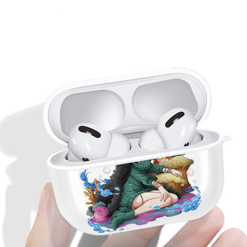 ワンピース ニコ・ロビン ONE PIECE Nico Robin 【AirPods Pro用】ハードシェル保護ケース 耐衝撃・防指紋・カラビナ付き商品仕様