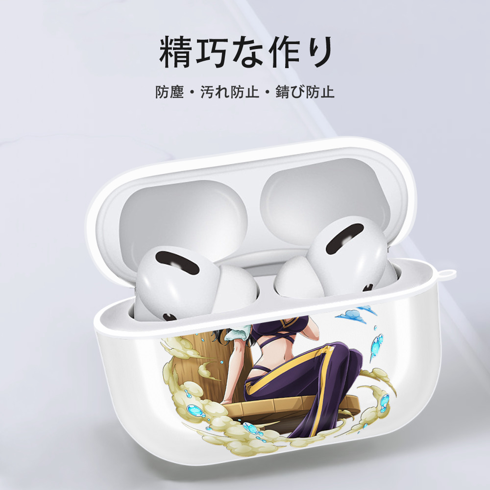 ワンピース ニコ・ロビン ONE PIECE Nico Robin 【AirPods Pro用】ハードシェル保護ケース 耐衝撃・防指紋・カラビナ付き商品仕様