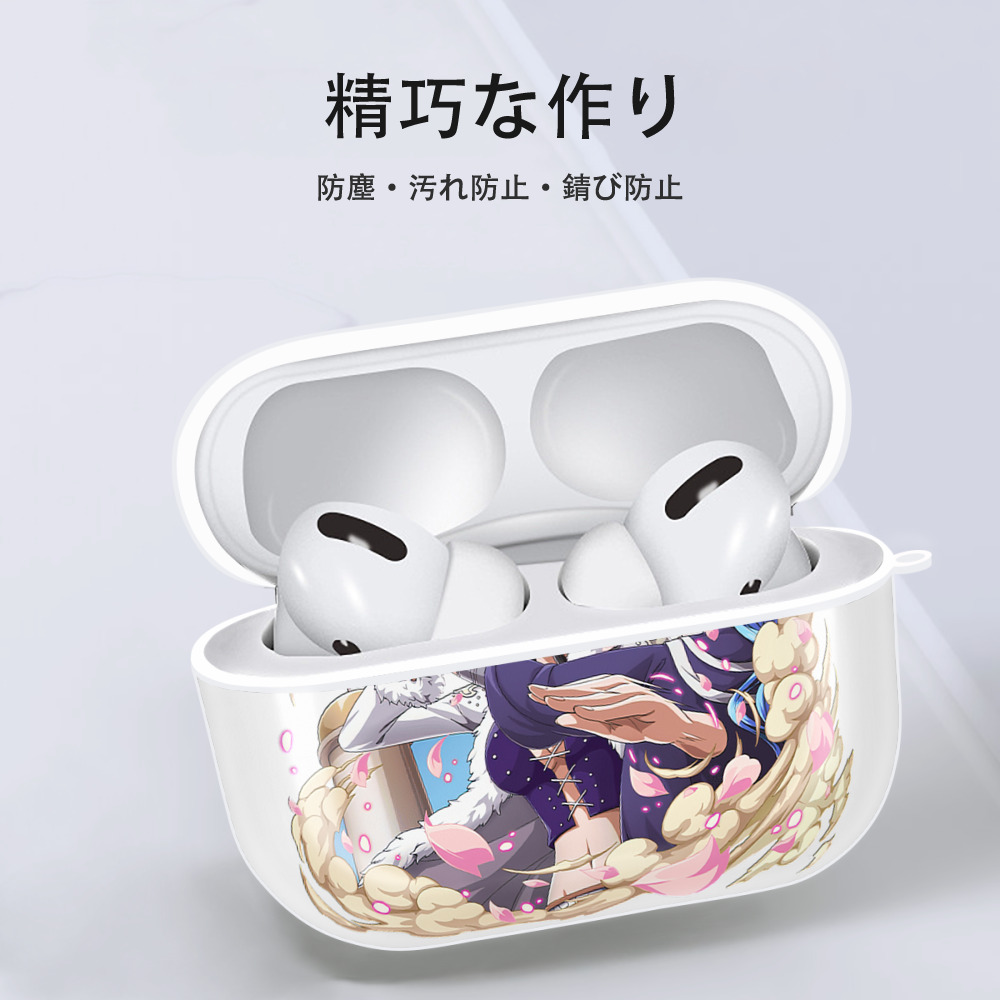 ワンピース ニコ・ロビン ONE PIECE Nico Robin 【AirPods Pro用】ハードシェル保護ケース 耐衝撃・防指紋・カラビナ付き商品仕様
