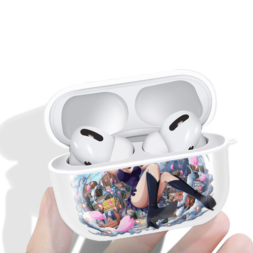ワンピース ニコ・ロビン ONE PIECE Nico Robin 【AirPods Pro用】ハードシェル保護ケース 耐衝撃・防指紋・カラビナ付き商品仕様