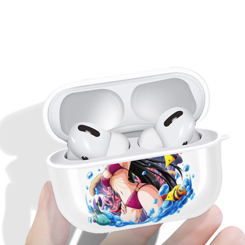 ワンピース ボア・ハンコック ONE PIECE Boa·Hancock 【AirPods Pro用】ハードシェル保護ケース 耐衝撃・防指紋・カラビナ付き商品仕様