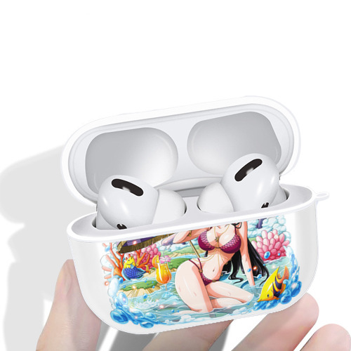 ワンピース ボア・ハンコック ONE PIECE Boa·Hancock 【AirPods Pro用】ハードシェル保護ケース 耐衝撃・防指紋・カラビナ付き商品仕様