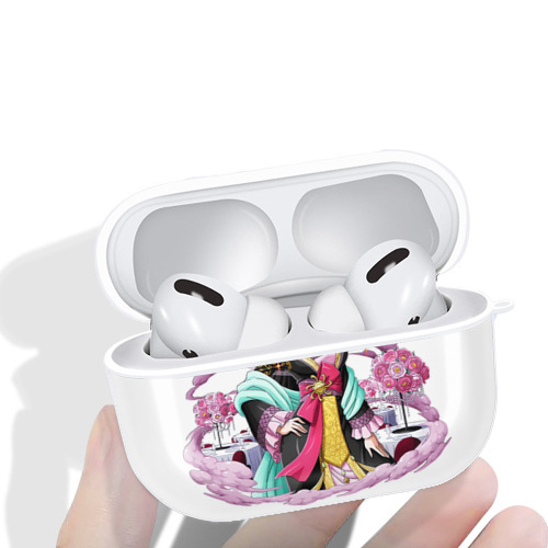 ワンピース ボア・ハンコック ONE PIECE Boa·Hancock 【AirPods Pro用】ハードシェル保護ケース 耐衝撃・防指紋・カラビナ付き商品仕様
