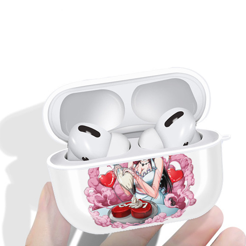 ワンピース ボア・ハンコック ONE PIECE Boa·Hancock 【AirPods Pro用】ハードシェル保護ケース 耐衝撃・防指紋・カラビナ付き商品仕様