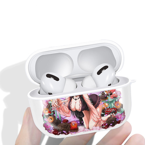 ワンピース ボア・ハンコック ONE PIECE Boa·Hancock 【AirPods Pro用】ハードシェル保護ケース 耐衝撃・防指紋・カラビナ付き商品仕様