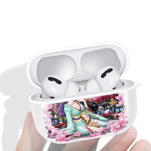 ワンピース ボア・ハンコック ONE PIECE Boa·Hancock 【AirPods Pro用】ハードシェル保護ケース 耐衝撃・防指紋・カラビナ付き商品仕様