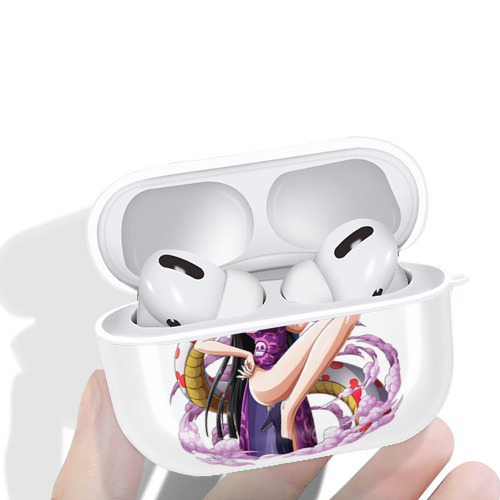 ワンピース ボア・ハンコック ONE PIECE Boa·Hancock 【AirPods Pro用】ハードシェル保護ケース 耐衝撃・防指紋・カラビナ付き商品仕様