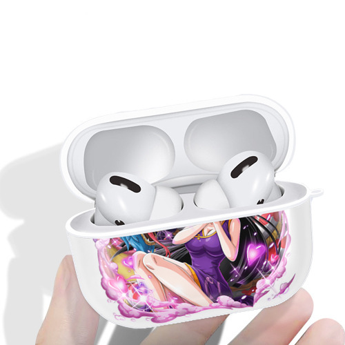 ワンピース ボア・ハンコック ONE PIECE Boa·Hancock 【AirPods Pro用】ハードシェル保護ケース 耐衝撃・防指紋・カラビナ付き商品仕様