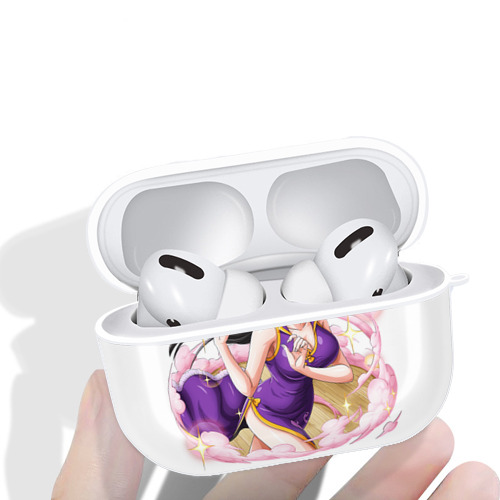 ワンピース ボア・ハンコック ONE PIECE Boa·Hancock 【AirPods Pro用】ハードシェル保護ケース 耐衝撃・防指紋・カラビナ付き商品仕様
