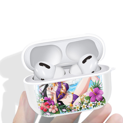 ワンピース ボア・ハンコック ONE PIECE Boa·Hancock 【AirPods Pro用】ハードシェル保護ケース 耐衝撃・防指紋・カラビナ付き商品仕様