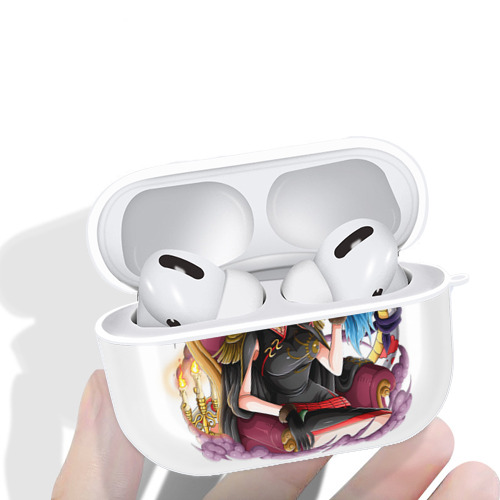 ワンピース ボア・ハンコック ONE PIECE Boa·Hancock 【AirPods Pro用】ハードシェル保護ケース 耐衝撃・防指紋・カラビナ付き商品仕様