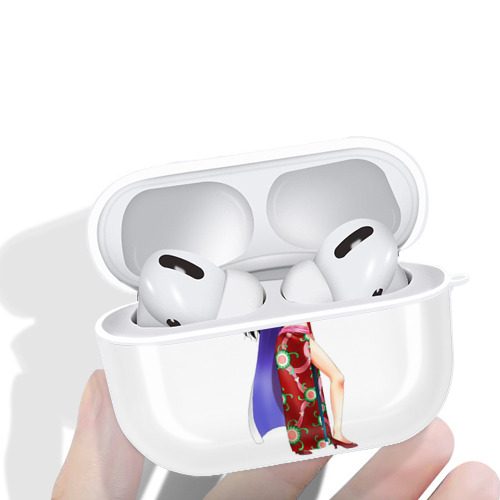 ワンピース ボア・ハンコック ONE PIECE Boa·Hancock 【AirPods Pro用】ハードシェル保護ケース 耐衝撃・防指紋・カラビナ付き商品仕様