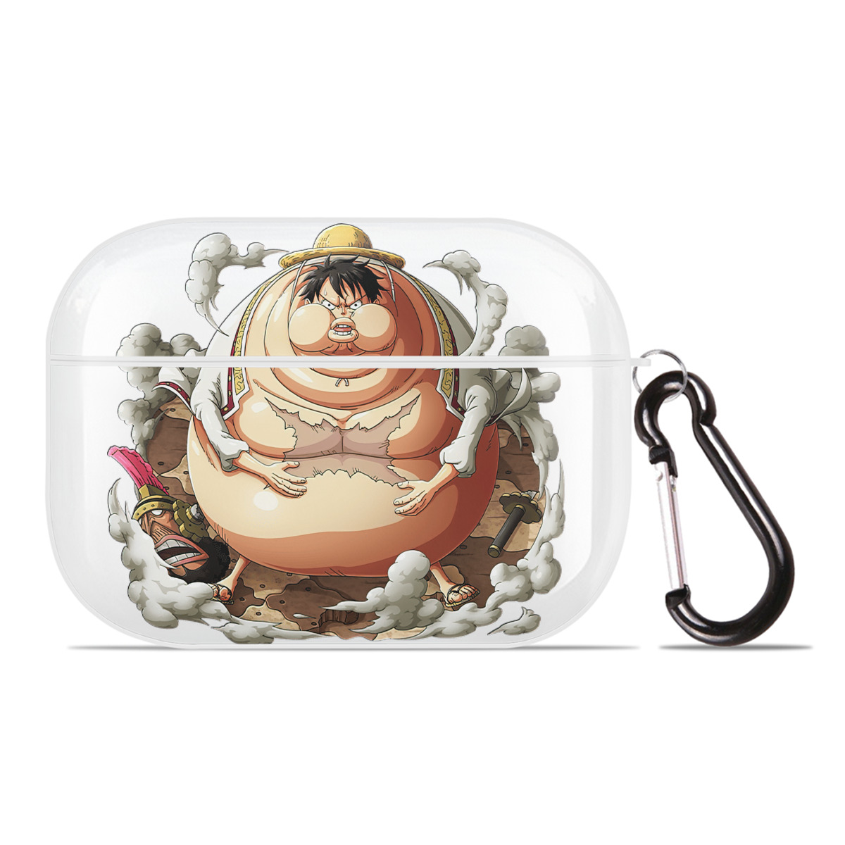 ワンピース モンキー・D・ルフィ ONE PIECE Monkey D. Luffy 【AirPods Pro用】ハードシェル保護ケース 耐衝撃・防指紋・カラビナ付き商品仕様