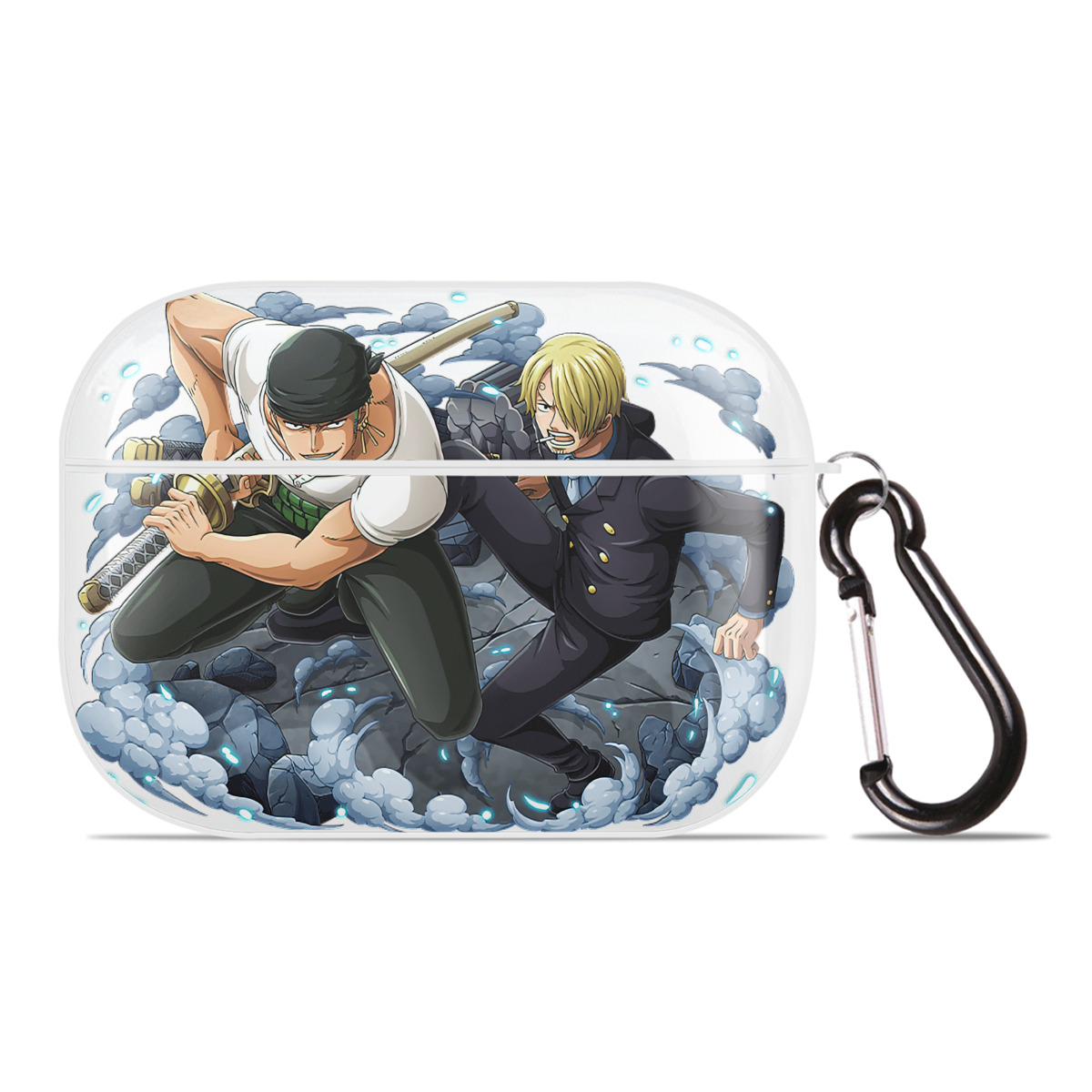 ワンピース ロロノア・ゾロ ONE PIECE Roronoa Zoro 【AirPods Pro用】ハードシェル保護ケース 耐衝撃・防指紋・カラビナ付き商品仕様