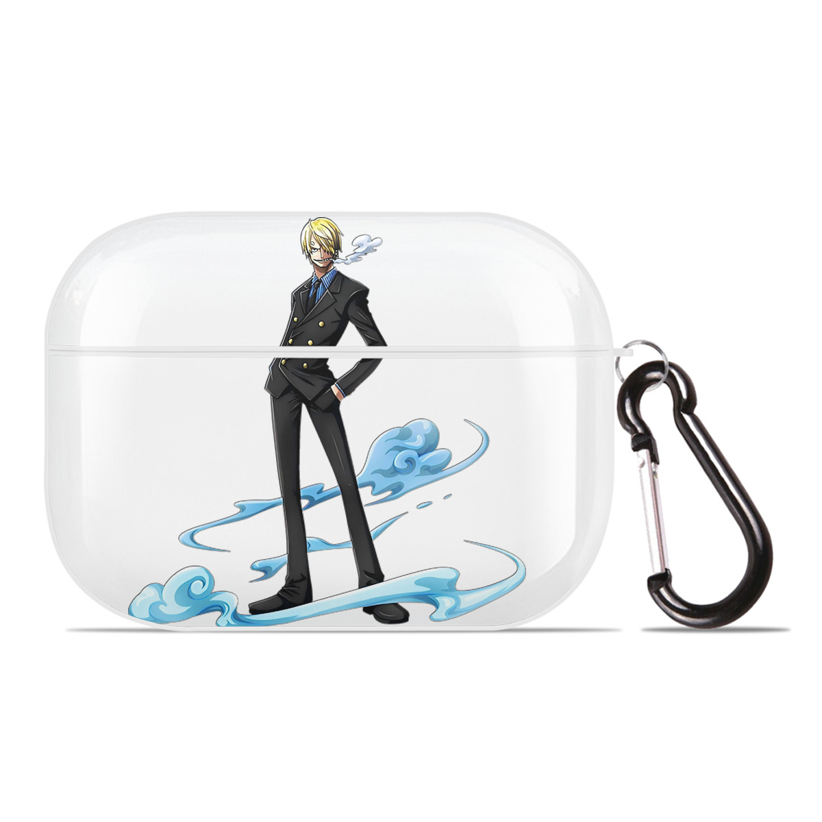 ワンピース サンジ ONE PIECE Sanji 【AirPods Pro用】ハードシェル保護ケース 耐衝撃・防指紋・カラビナ付き商品仕様