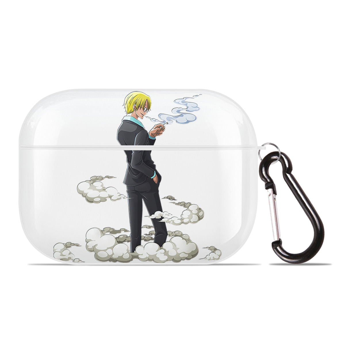 ワンピース サンジ ONE PIECE Sanji 【AirPods Pro用】ハードシェル保護ケース 耐衝撃・防指紋・カラビナ付き商品仕様