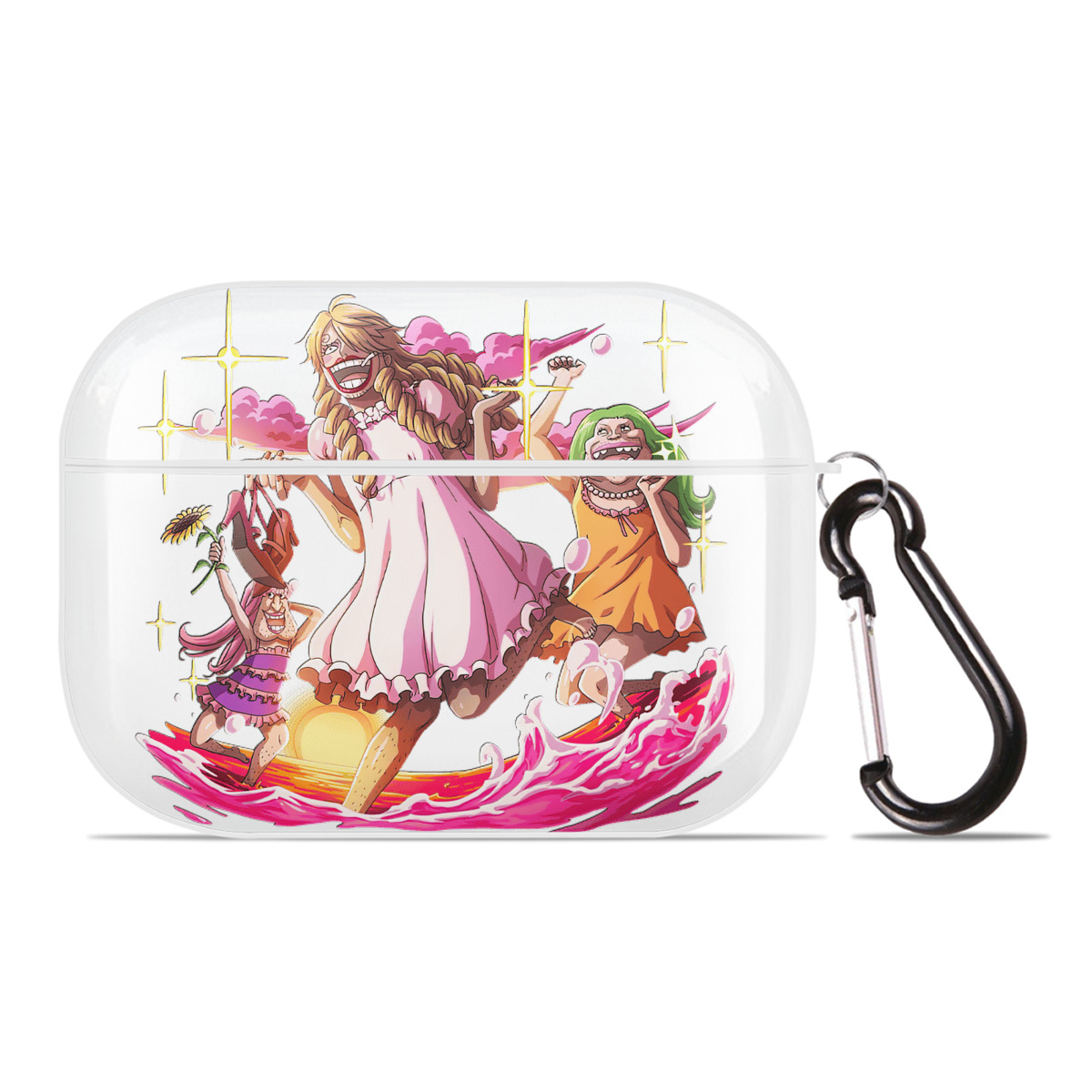 ワンピース サンジ ONE PIECE Sanji 【AirPods Pro用】ハードシェル保護ケース 耐衝撃・防指紋・カラビナ付き商品仕様