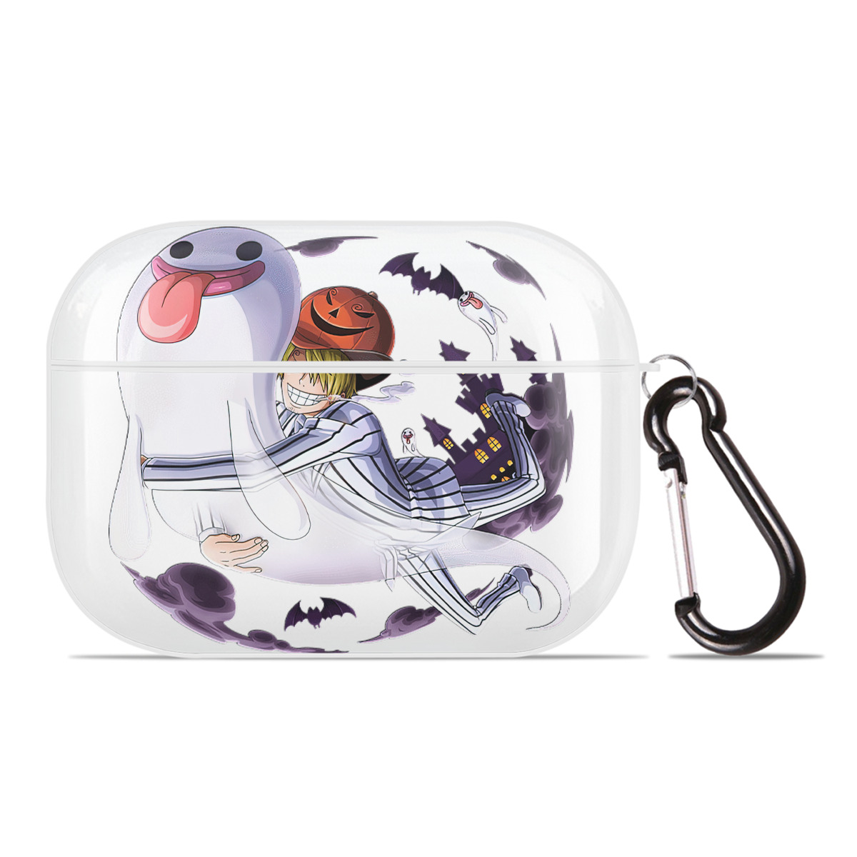 ワンピース サンジ ONE PIECE Sanji 【AirPods Pro用】ハードシェル保護ケース 耐衝撃・防指紋・カラビナ付き商品仕様