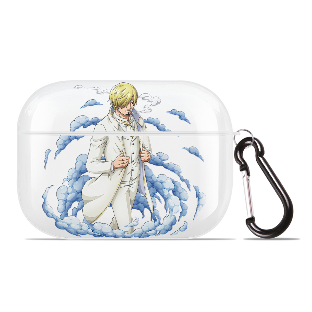 ワンピース サンジ ONE PIECE Sanji 【AirPods Pro用】ハードシェル保護ケース 耐衝撃・防指紋・カラビナ付き商品仕様