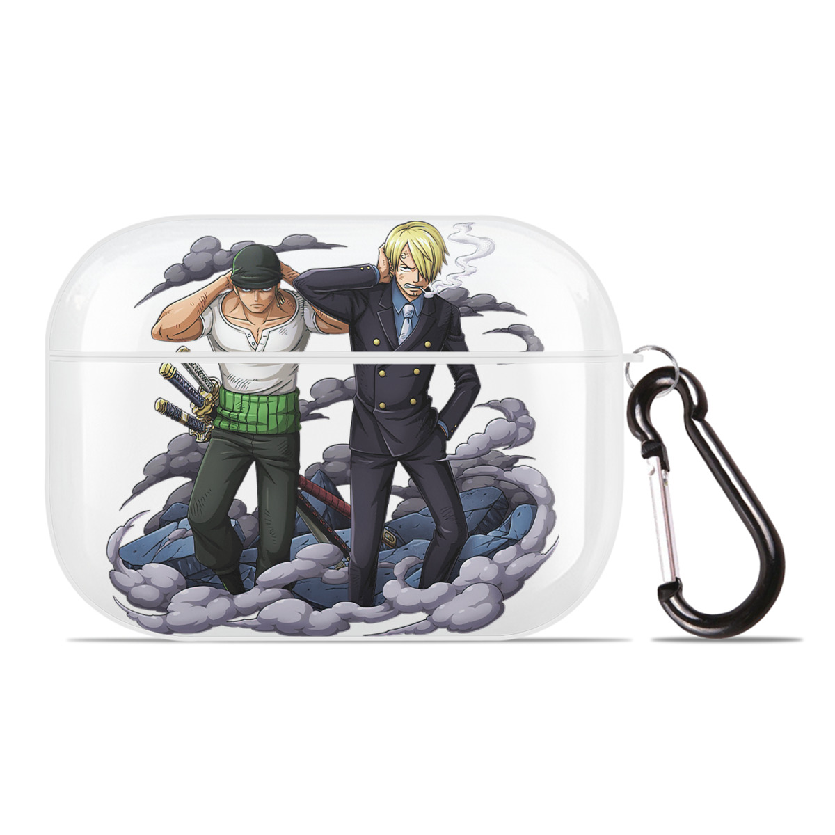 ワンピース サンジ ONE PIECE Sanji 【AirPods Pro用】ハードシェル保護ケース 耐衝撃・防指紋・カラビナ付き商品仕様