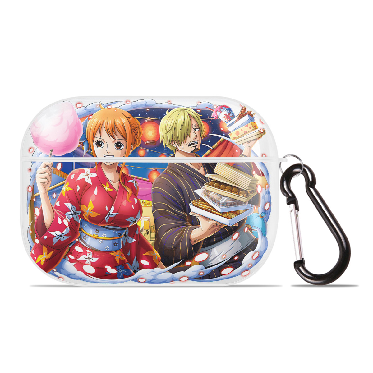 ワンピース サンジ ONE PIECE Sanji 【AirPods Pro用】ハードシェル保護ケース 耐衝撃・防指紋・カラビナ付き商品仕様
