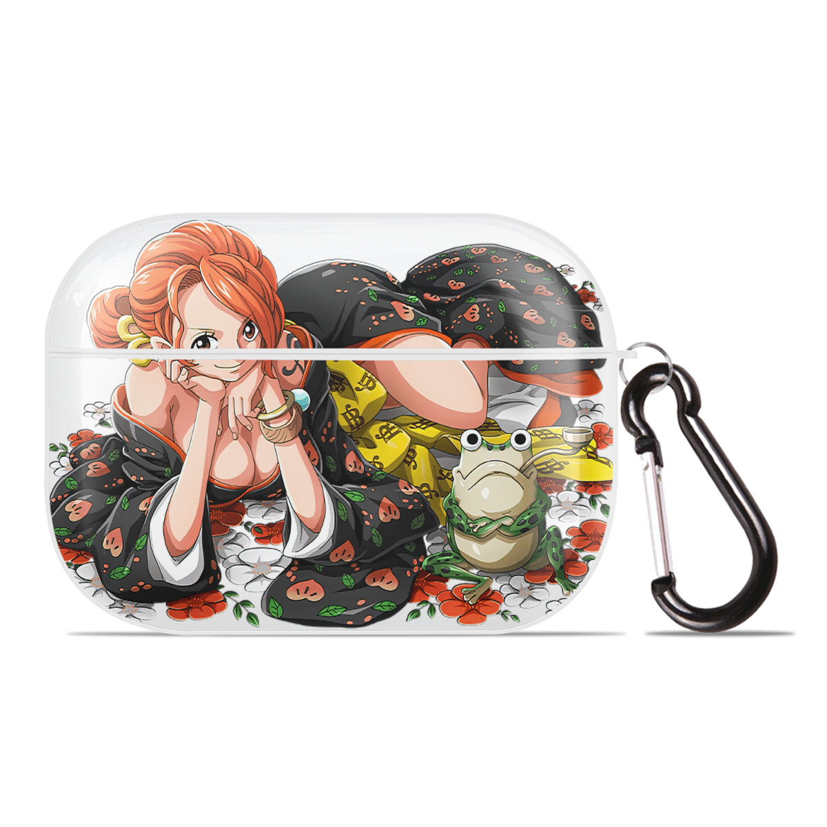 ワンピース ナミ ONE PIECE Nami 【AirPods Pro用】ハードシェル保護ケース 耐衝撃・防指紋・カラビナ付き商品仕様