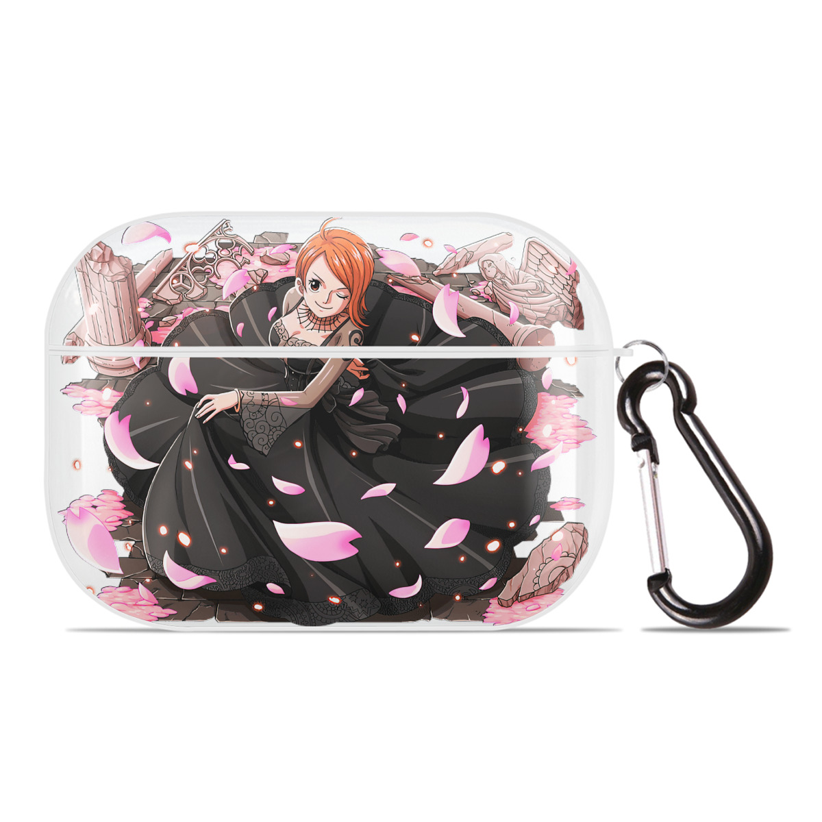 ワンピース ナミ ONE PIECE Nami 【AirPods Pro用】ハードシェル保護ケース 耐衝撃・防指紋・カラビナ付き商品仕様