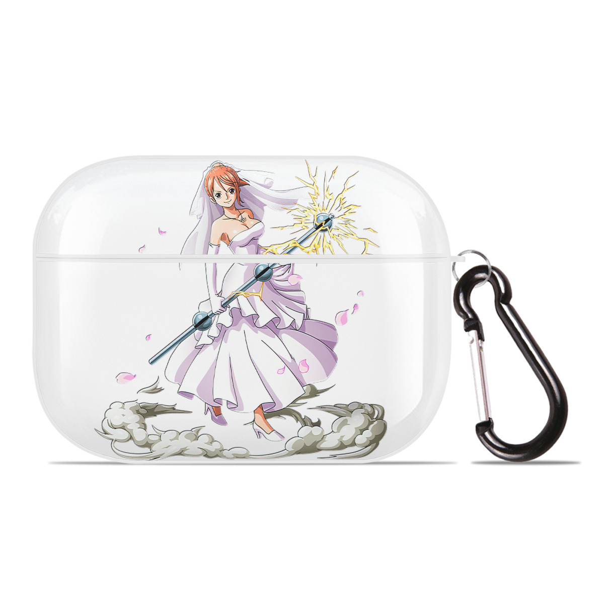 ワンピース ナミ ONE PIECE Nami 【AirPods Pro用】ハードシェル保護ケース 耐衝撃・防指紋・カラビナ付き商品仕様