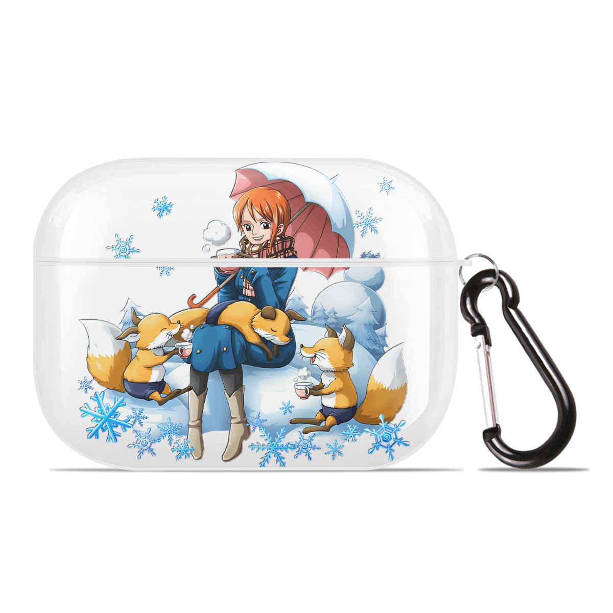 ワンピース ナミ ONE PIECE Nami 【AirPods Pro用】ハードシェル保護ケース 耐衝撃・防指紋・カラビナ付き商品仕様