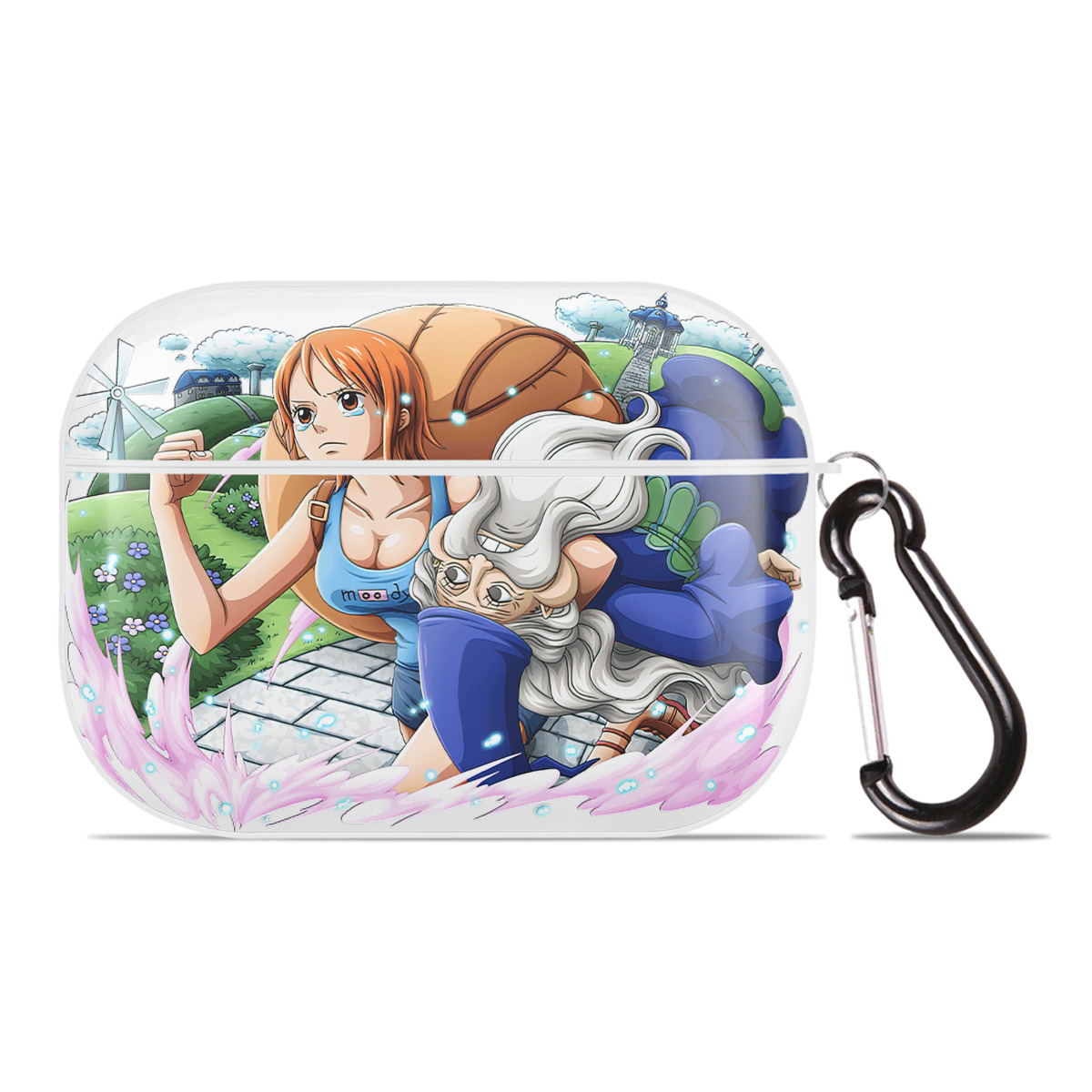 ワンピース ナミ ONE PIECE Nami 【AirPods Pro用】ハードシェル保護ケース 耐衝撃・防指紋・カラビナ付き商品仕様