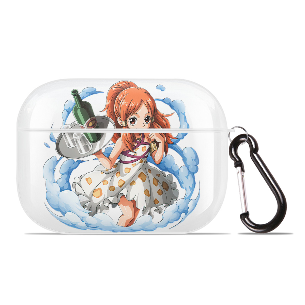 ワンピース ナミ ONE PIECE Nami 【AirPods Pro用】ハードシェル保護ケース 耐衝撃・防指紋・カラビナ付き商品仕様