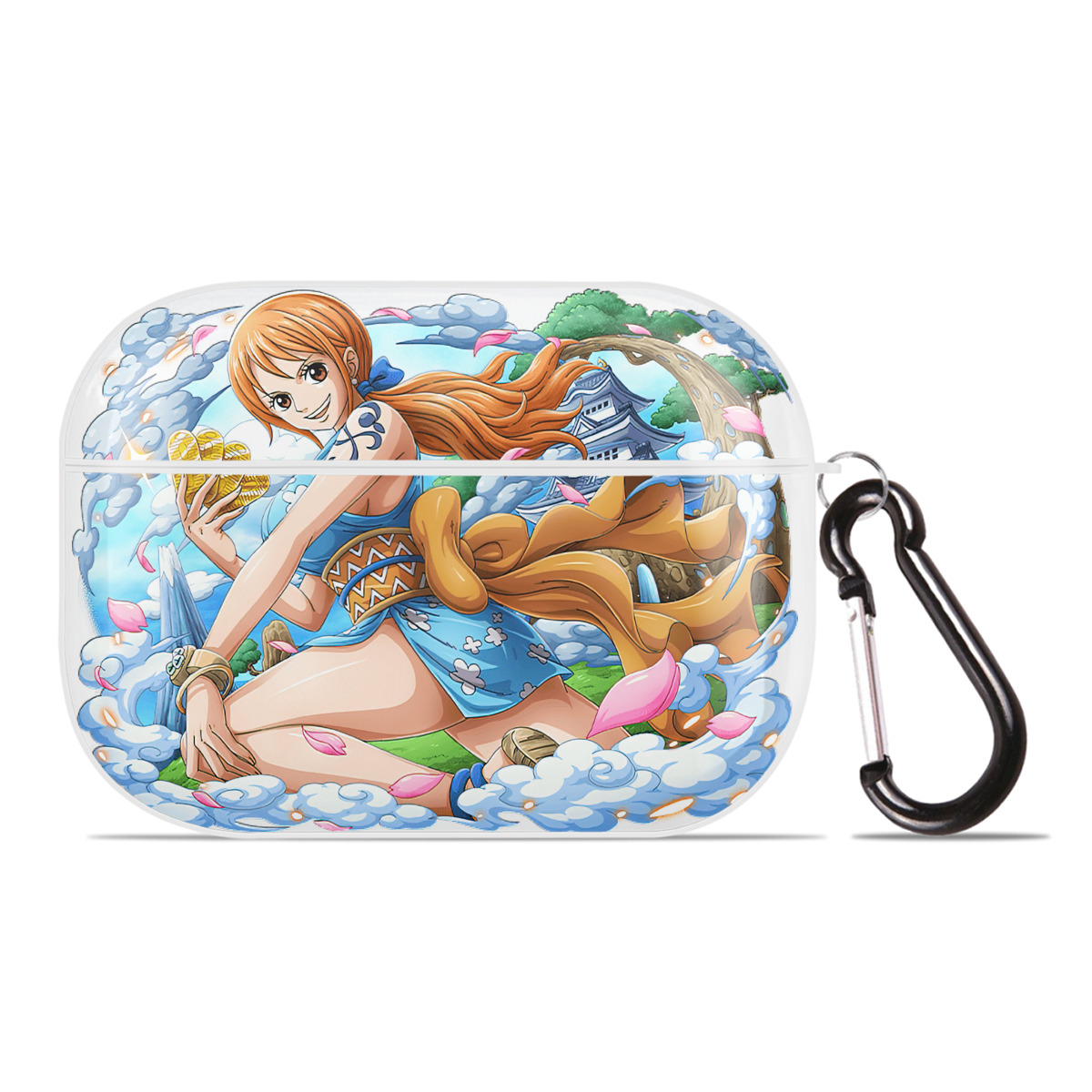 ワンピース ナミ ONE PIECE Nami 【AirPods Pro用】ハードシェル保護ケース 耐衝撃・防指紋・カラビナ付き商品仕様